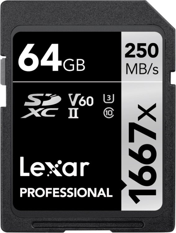 Karta pamięci Lexar Pro SDXC 512GB 160 Mb/s V30