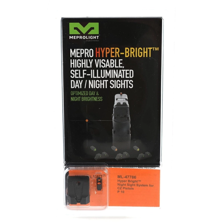 Przyrządy trytowe Hyper Bright do CZ P10 O/"U" Meprolight ML-47786