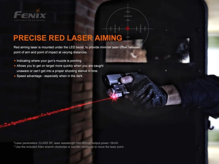 Latarka na broń Fenix GL22