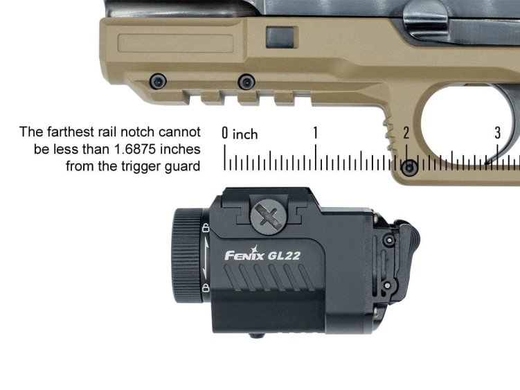 Latarka na broń Fenix GL22