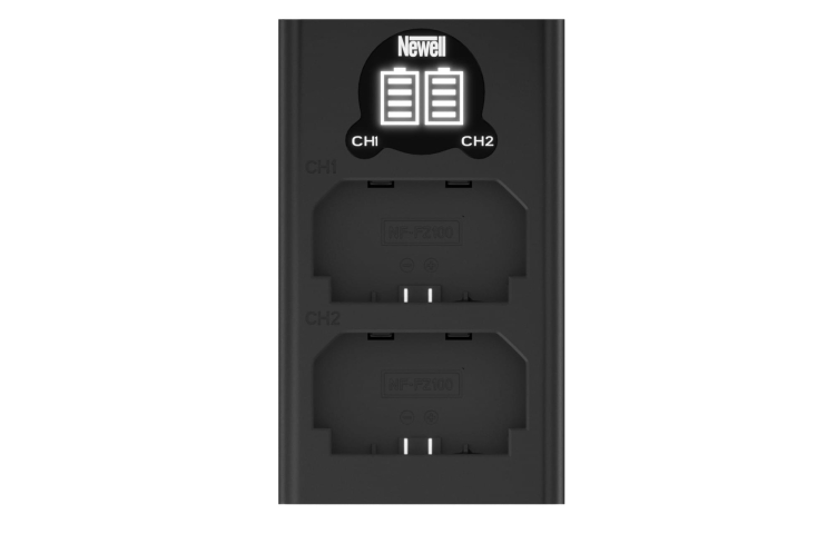 Ładowarka dwukanałowa Newell DL-USB-C do akumulatorów NP-FZ100 do Sony