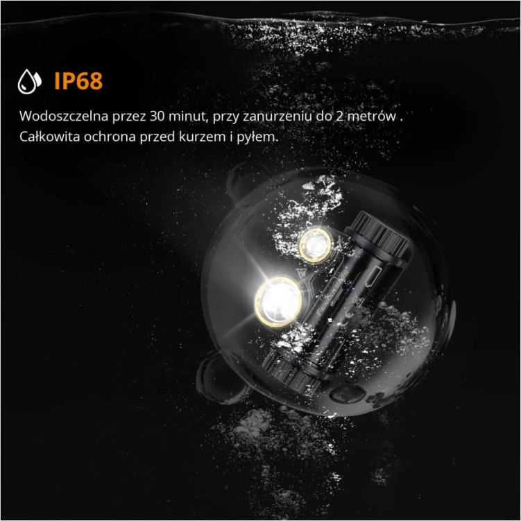 Latarka diodowa Fenix HM65R czołówka