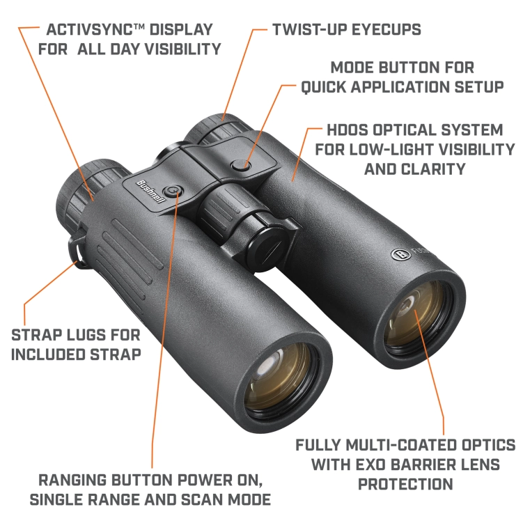 Lornetka z dalmierzem Bushnell X 10x42