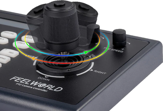 Kontroler kamer Feelworld KBC10 PTZ z joystickiem i klawiaturą