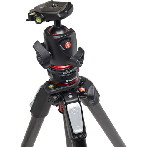 Statyw węglowy Manfrotto MT055CXPRO4 + Głowica BHQ2