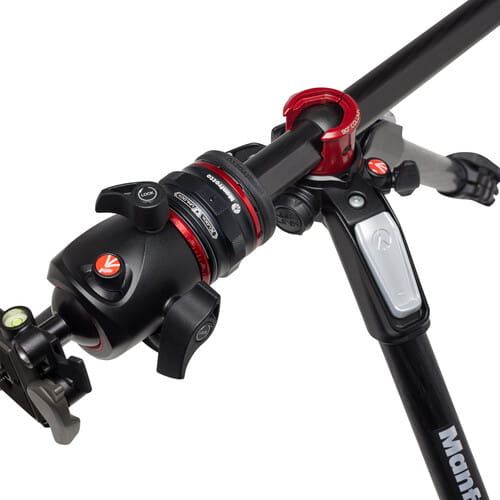 Statyw węglowy Manfrotto MT055CXPRO4 + Głowica BHQ2