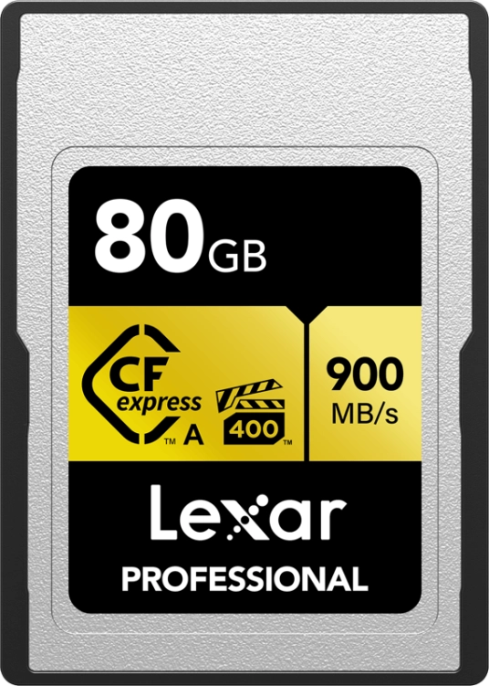 Karta Lexar CFexpress Gold Typ A 80GB R900/W800 VPG400