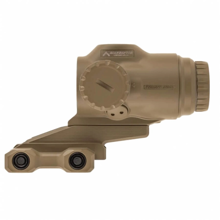 Celownik pryzmatyczny Primary Arms SLx 3x Micro Prism iR Red ACSS Raptor 7.62/300BO Yard FDE