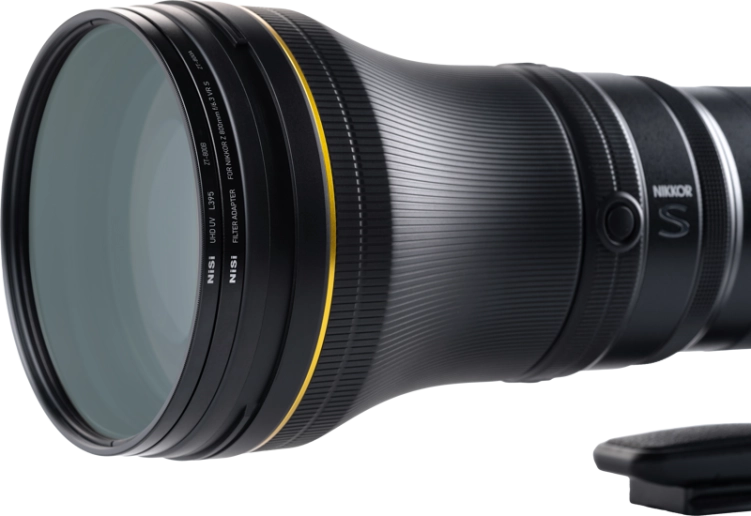 Filtr NISI UHD UV L395 do Nikon Z 800mm F6.3 VR S