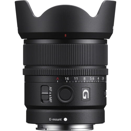 Obiektyw Sony E 15 mm F1.4 G APS-C