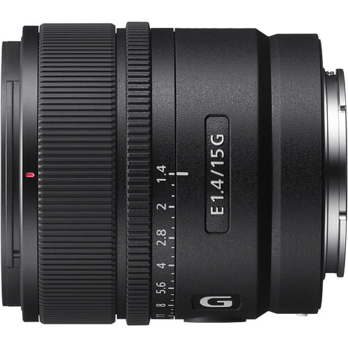 Obiektyw Sony E 15 mm F1.4 G APS-C