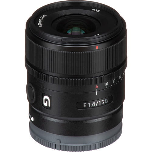 Obiektyw Sony E 15 mm F1.4 G APS-C