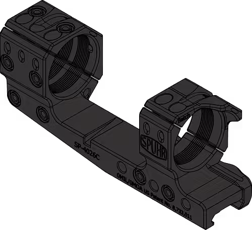 Montaż SPUHR SP4026C AR 34mm 0 MOA