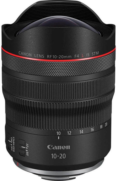 Obiektyw Canon RF 10-20mm f/4L IS STM