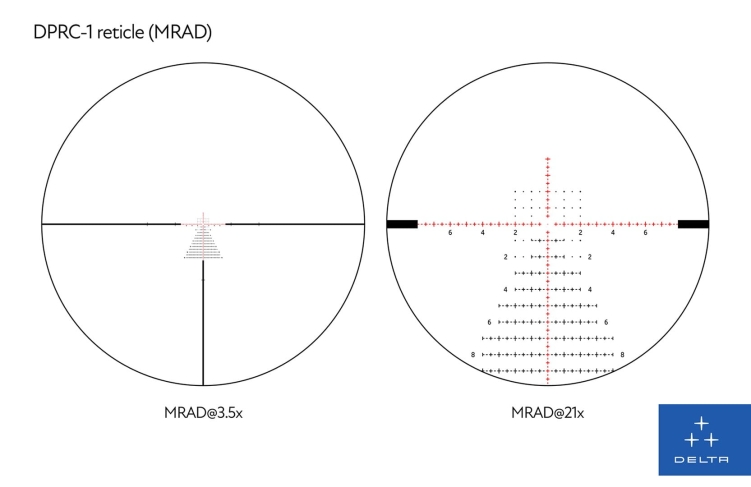 Luneta celownicza Delta Stryker HD 3,5-21x44 DPRC-1