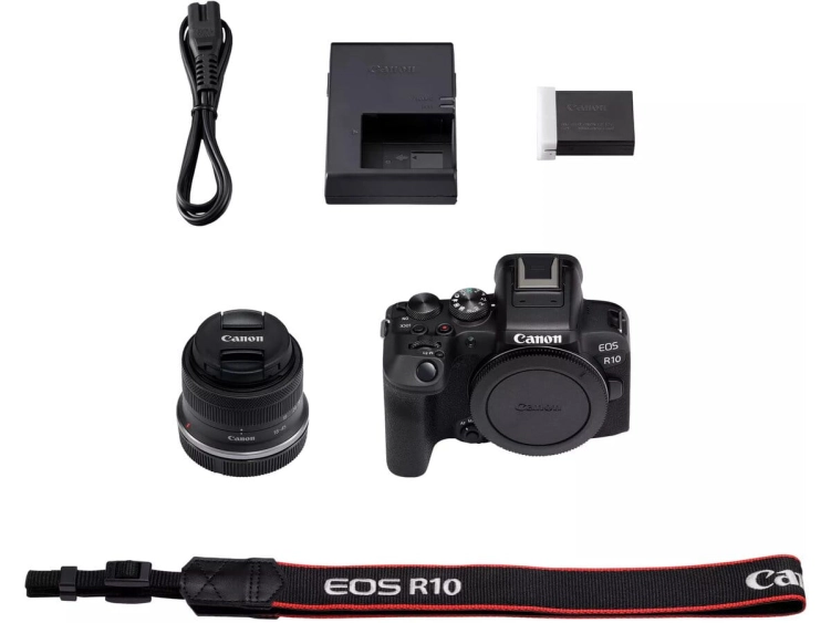 Aparat Canon EOS R10 + RF-S 18-45 mm IS STM