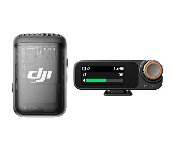 Zestaw bezprzewodowy audio DJI Mic 2 (2 TX + 1 RX)