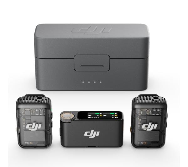 Zestaw bezprzewodowy audio DJI Mic 2 (2 TX + 1 RX)