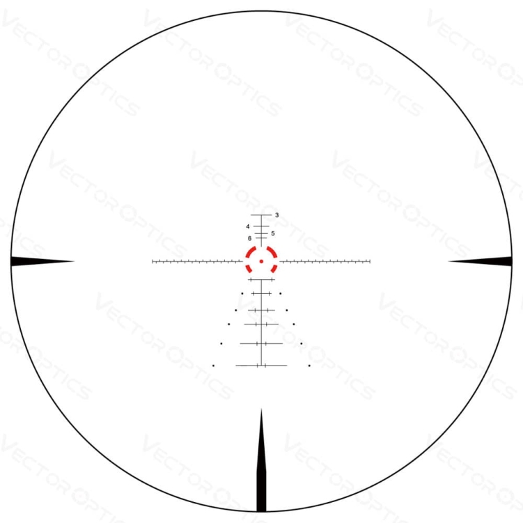 Luneta biegowa Vector Optics Constantine 1-10x24 - 30 mm SFP SCOC-31