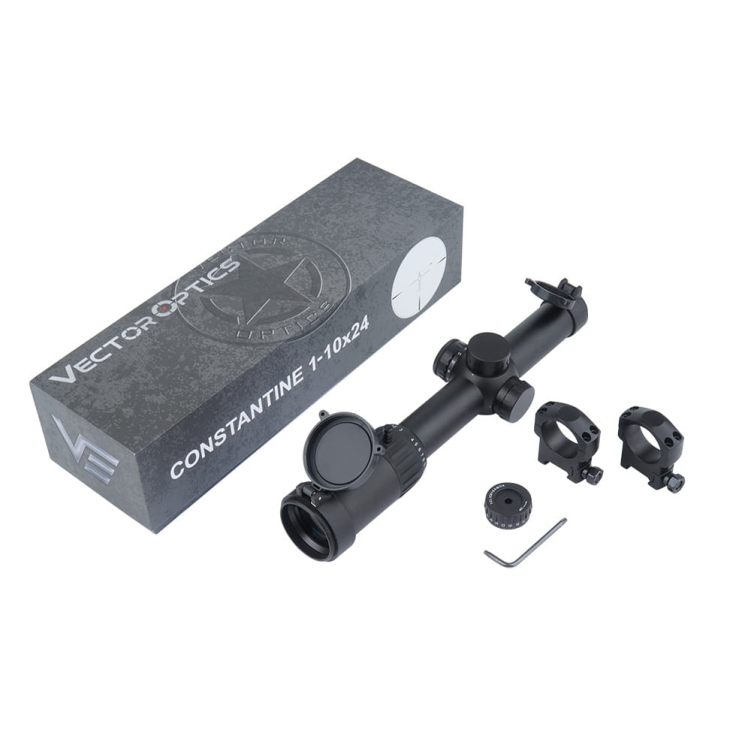 Luneta biegowa Vector Optics Constantine 1-10x24 - 30 mm SFP SCOC-31