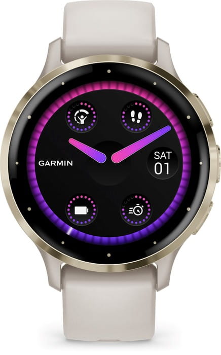 Zegarek Garmin Venu 3S Ivory