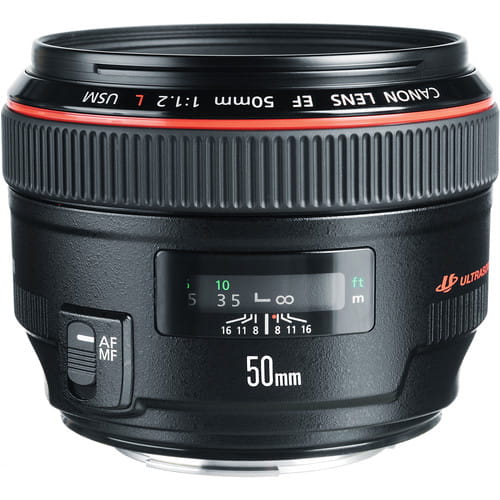 Canon EF 50 mm f/1.2 L USM