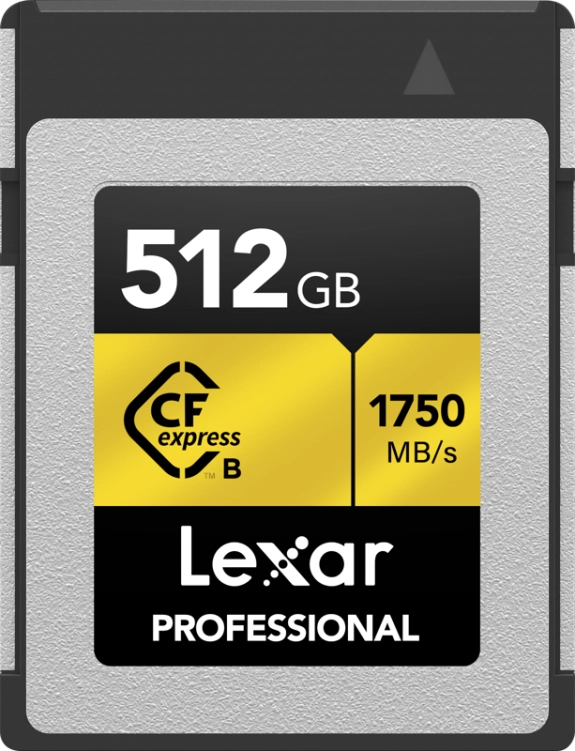 Karta Lexar CFexpress Gold Typ B 512GB R1750/W1500