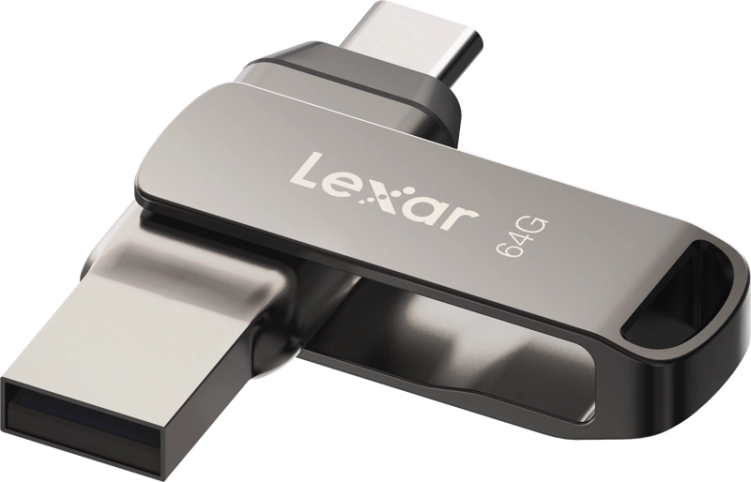 Pamięć Flash Lexar JumpDrive 64GB D400 Typ-C/Typ-C & Type-A 130MB/s