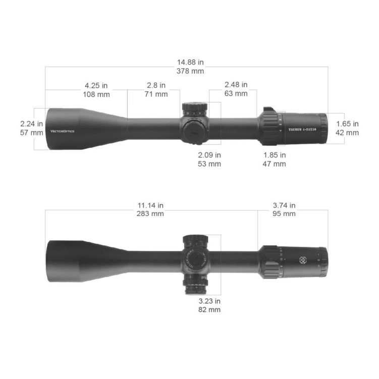 Luneta celownicza Vector Optics Forester JR. 3-9x40 SCOM-35