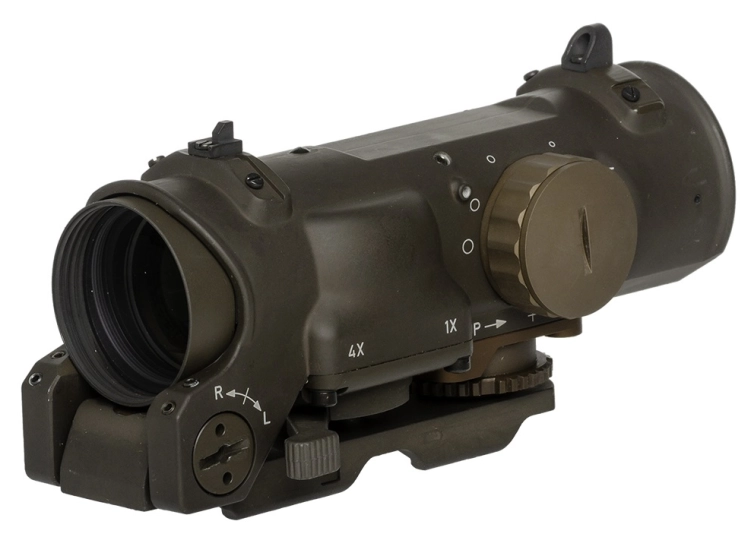 Kolimator Elcan SpecterDR 1x/4x 5.56 NATO CX5395 Ballistic FDE