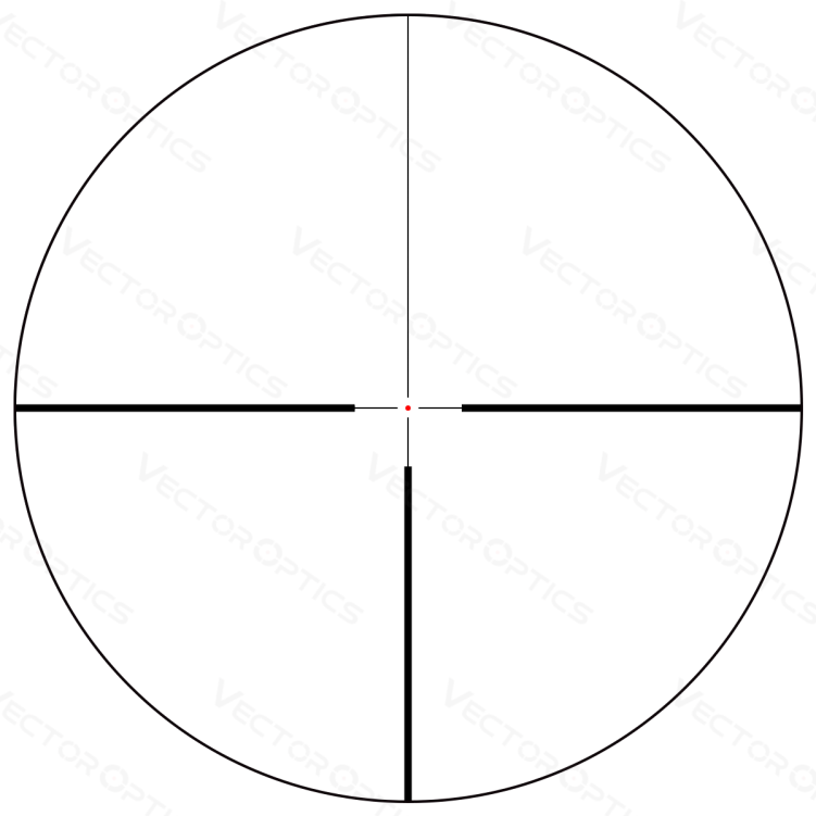 Siatka celownicza Vector Optics Continental x6 1-6x24 SFP FDE