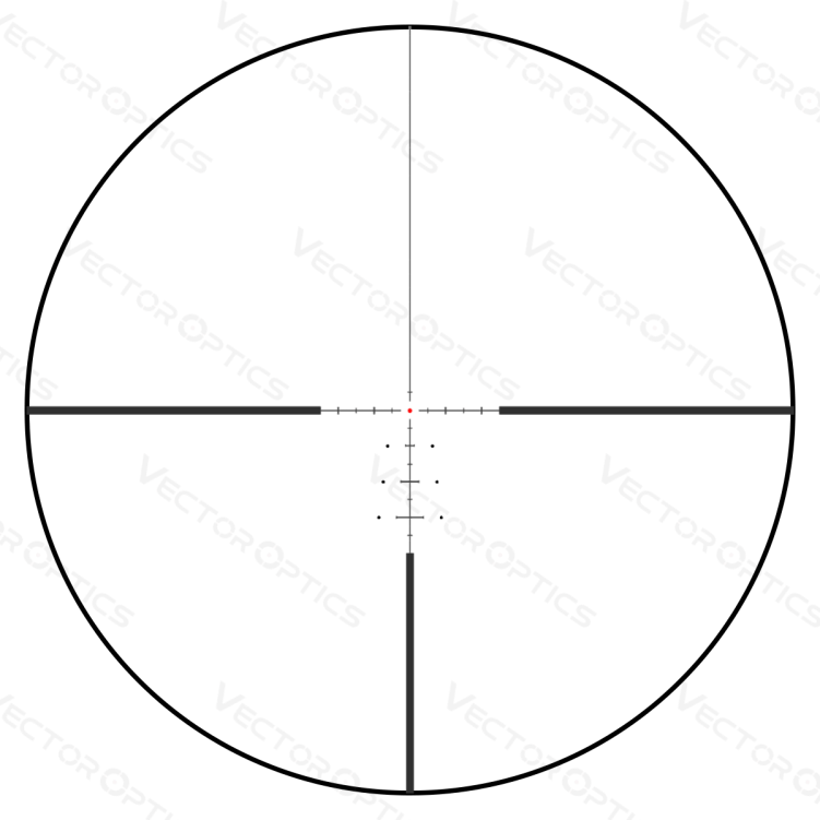 Siatka celownicza Vector Optics Continental x6 3-18x50 CDM