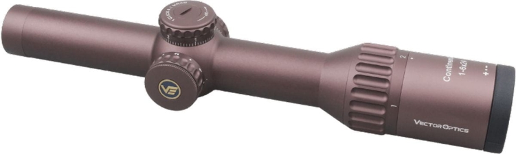 Luneta celownicza Vector Optics Continental x6 1-6x24 Tactical LPVO FDE