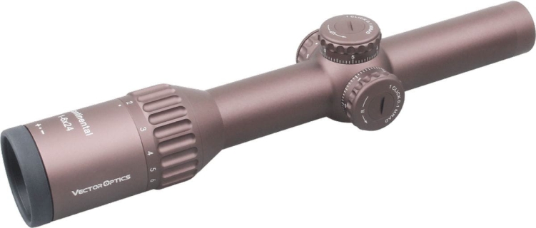 Luneta celownicza Vector Optics Continental x6 1-6x24 Tactical LPVO FDE