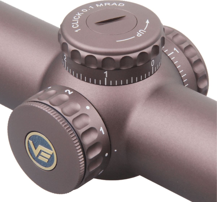 Luneta celownicza Vector Optics Continental x6 1-6x24 Tactical LPVO FDE