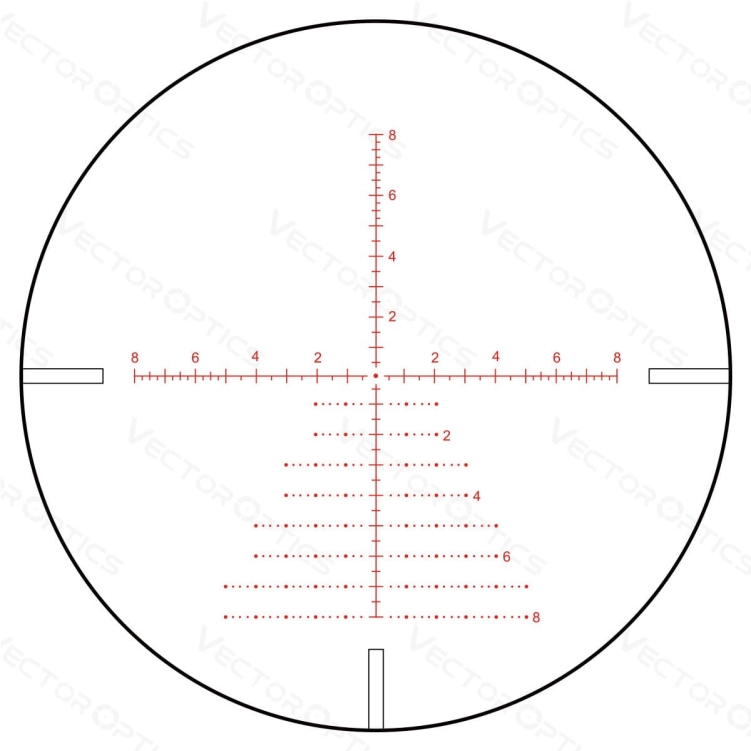 Siatka Celownicza Vector Optics Continental x8 3-24x56 SFP ZERO STOP Tactical ED