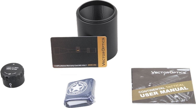 Luneta Celownicza Vector Optics Continental x8 3-24x56 SFP ZERO STOP Tactical ED