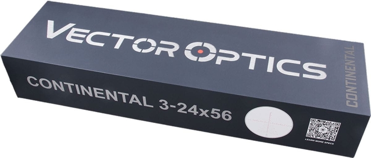 Luneta Celownicza Vector Optics Continental x8 3-24x56 SFP ZERO STOP Tactical ED