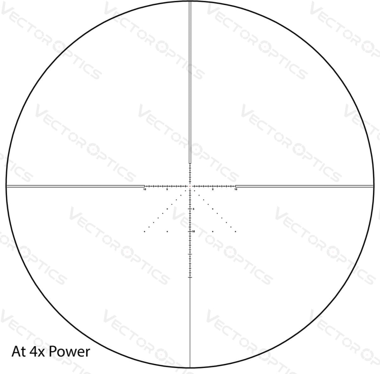 Luneta Celownicza Vector Optics Veyron 4-16x44 IR FFP
