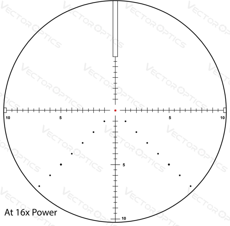 Luneta Celownicza Vector Optics Veyron 4-16x44 IR FFP