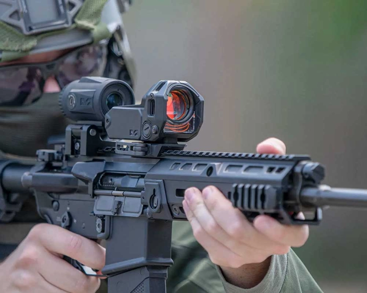 Kolimator trytowy Meprolight M22 Day/Night, siatka: Bullseye 3.5/40 Red