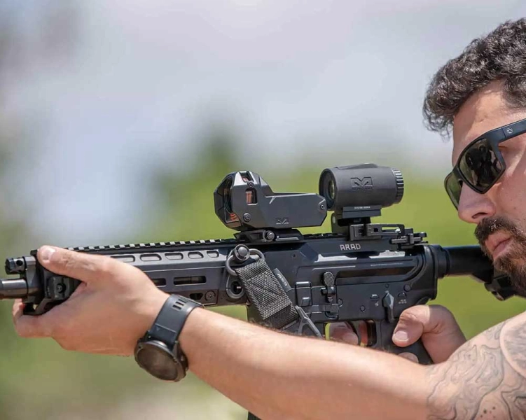 Kolimator trytowy Meprolight M22 Day/Night, siatka: Bullseye 3.5/40 Red