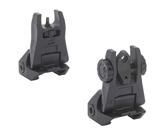 Przyrządy trytowe składane Mepro FUBS 2 DOT REAR G/G