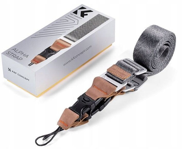 Pasek do aparatu K&F 160 cm Szary KF13.115V1