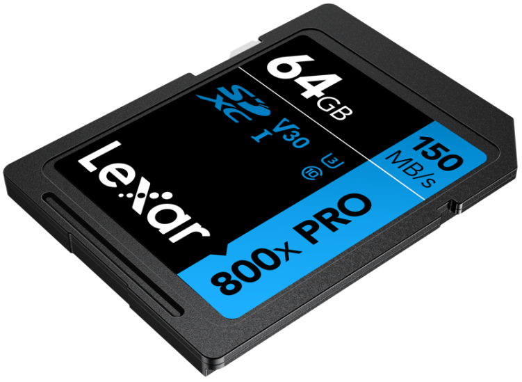 Karta pamięci Lexar 800x PRO SDXC R150 64GB