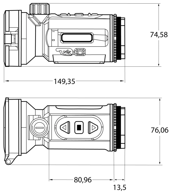 Nasadka termowizyjna Hikmicro Thunder TQ50C 3.0