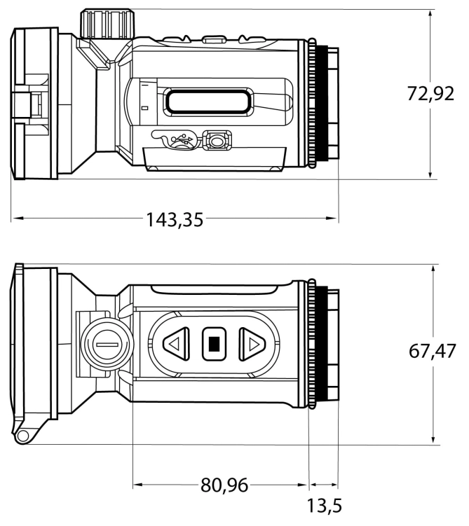 Nasadka termowizyjna Hikmicro Thunder TQ35C 3.0