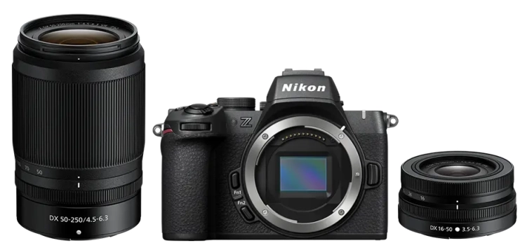 Aparat Nikon Z50 II + 16-50 VR + 50-250 VR