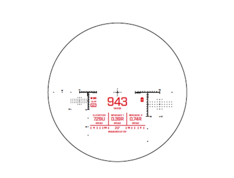 Lornetka z dalmierzem Vectronix Vector X 8x42 z siatką MSR-DMR