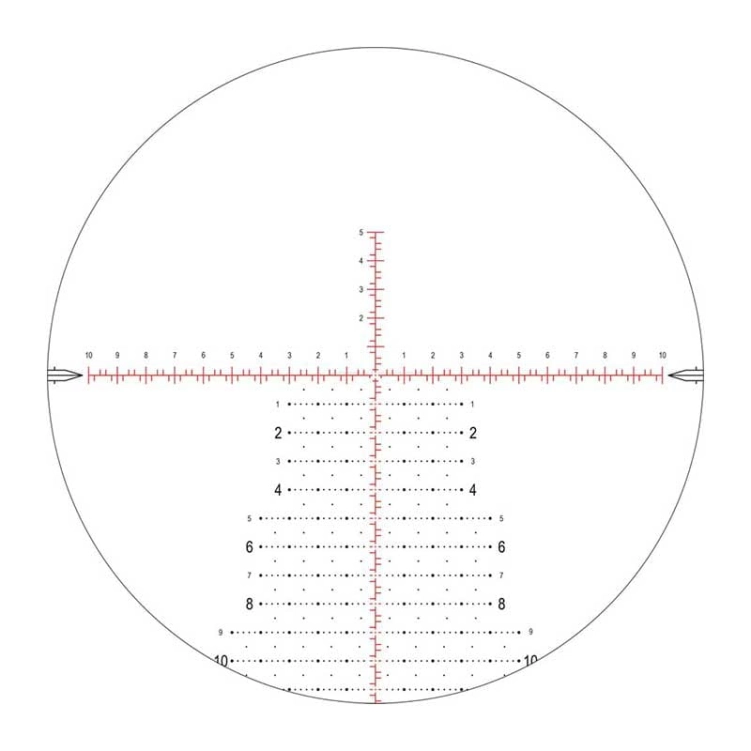 Luneta Nightforce NX8 2.5-20x50mm F1, czarna, z podświetlanym celownikiem MOA-XT - C651